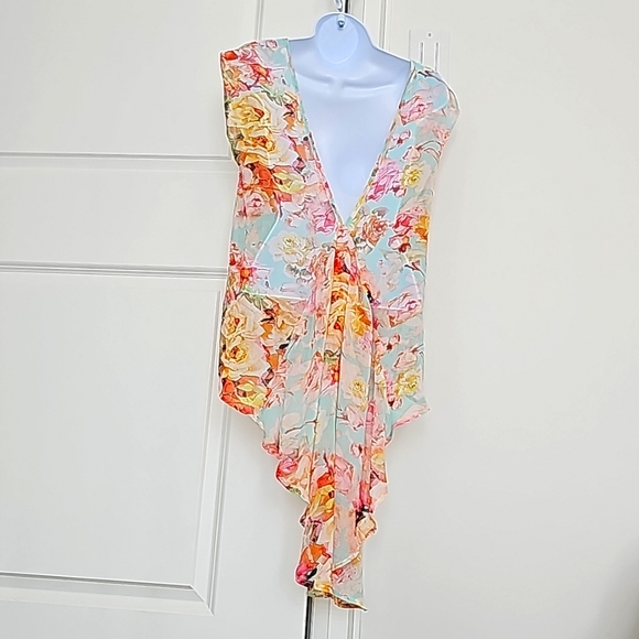 Women's Floral Cover Shirt - Picture 5 of 7